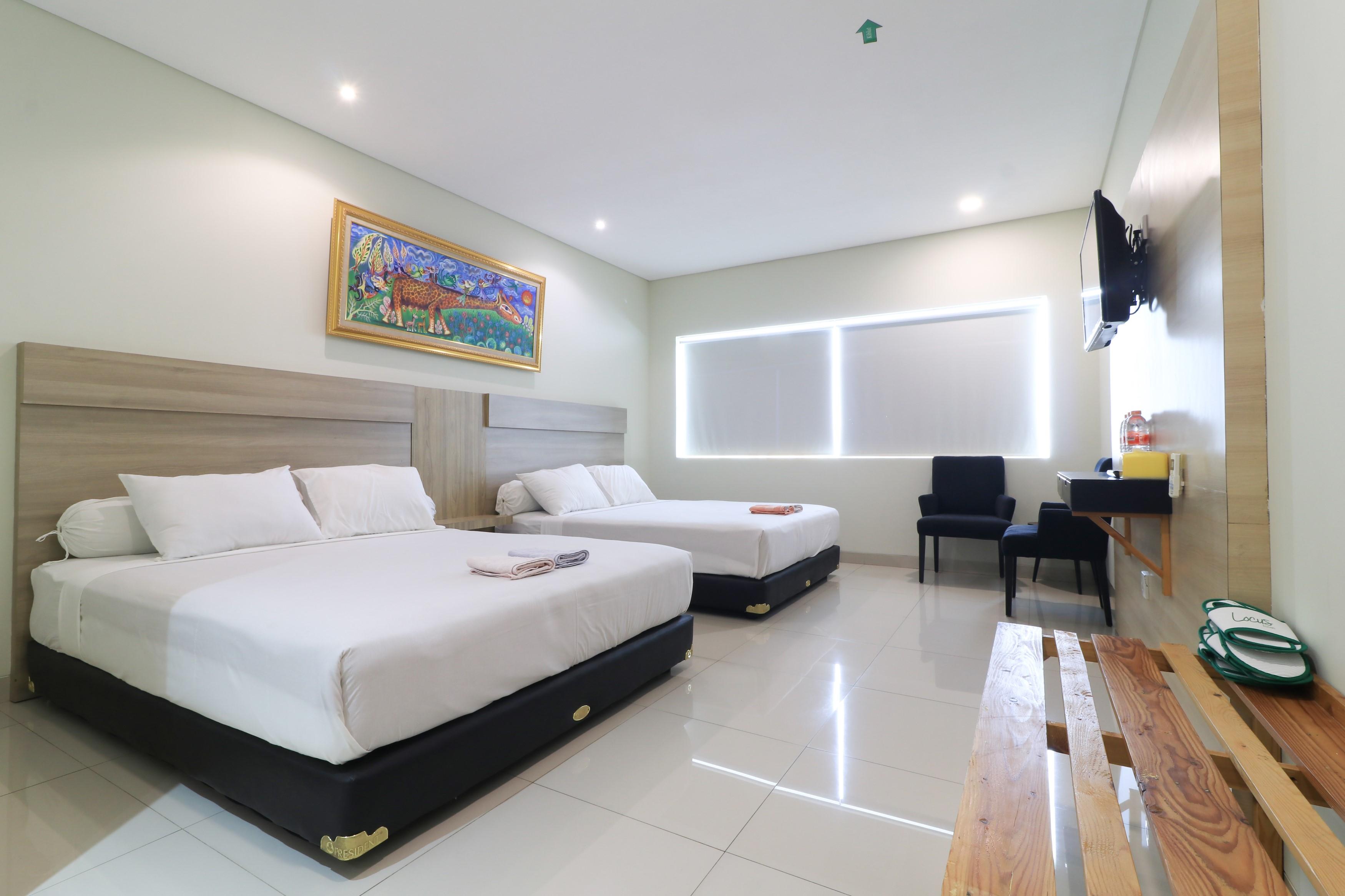 Locus Rooms Bandung Bagian luar foto