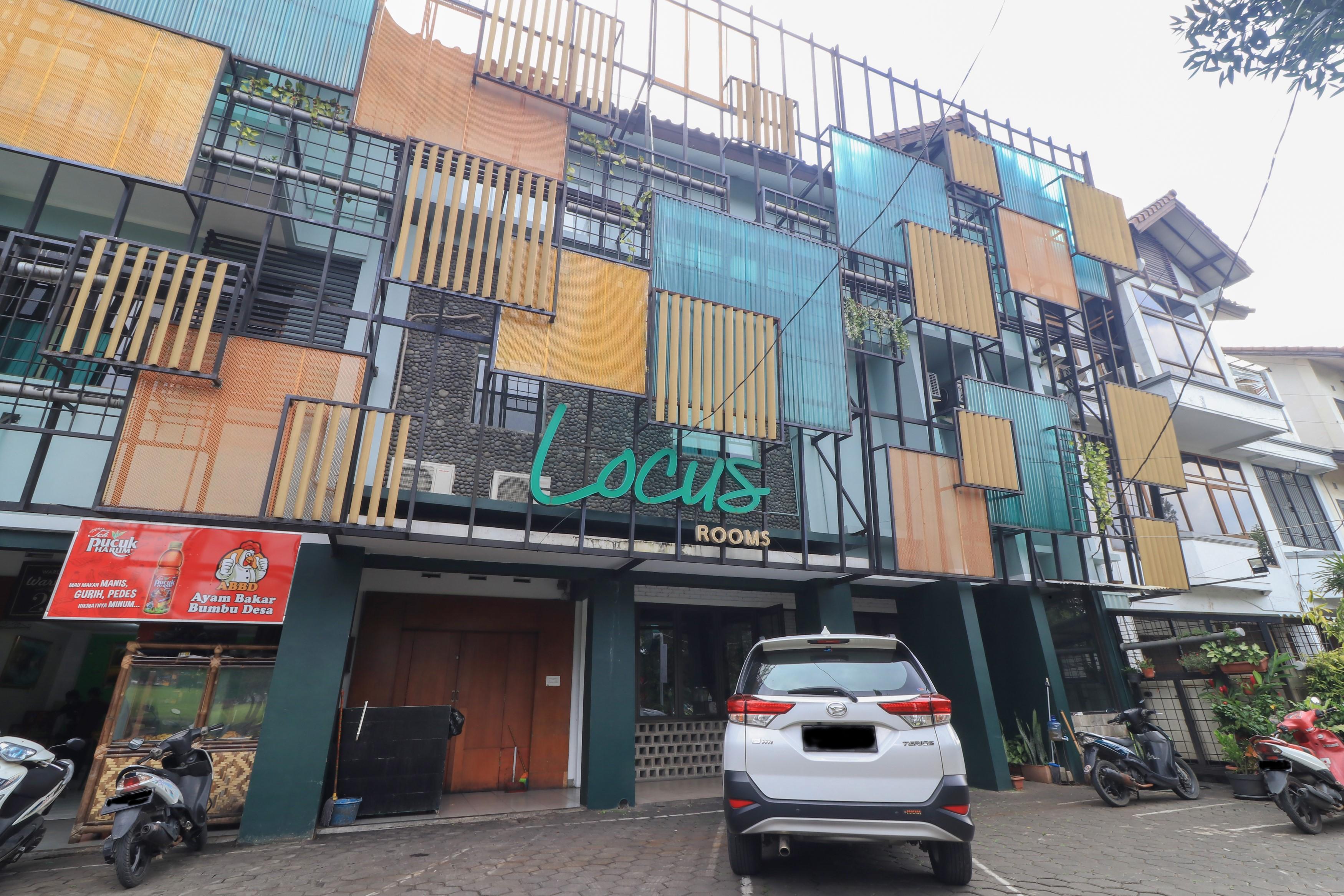 Locus Rooms Bandung Bagian luar foto